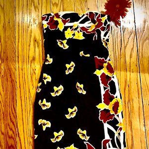 custom made flower embroidered dress.